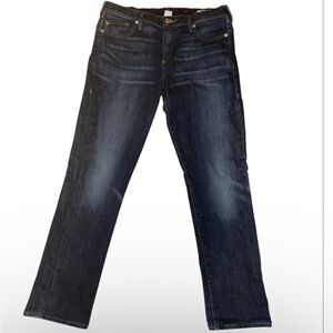 True Religion Cora Mid Rise Straight | worn vintage wash | size 31